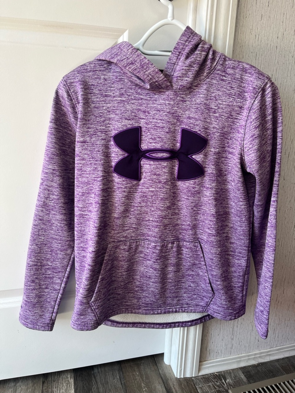 Under Armour Purple Heather Hooded Pullover